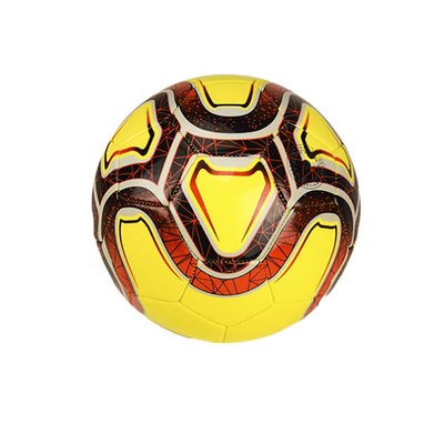 Футбольный мяч №5 Bambi Spider TPU диаметр 21 см Желтый FB20146 фото 1