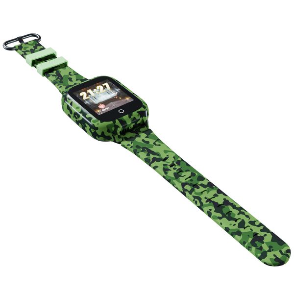 Детские водонепроницаемые GPS часы MYOX MX-72GRW (4G) камуфляж с видеозвонком фото 8
