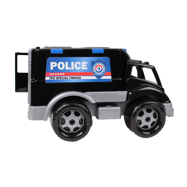 Іграшкова вантажівка ТехноК "Поліція" 33 см чорна 4586 фото 3