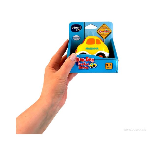 Інтерактивна розвиваюча іграшка серії "Біп-Біп" - Машинка зі звуковими ефектами (рос) фото 3