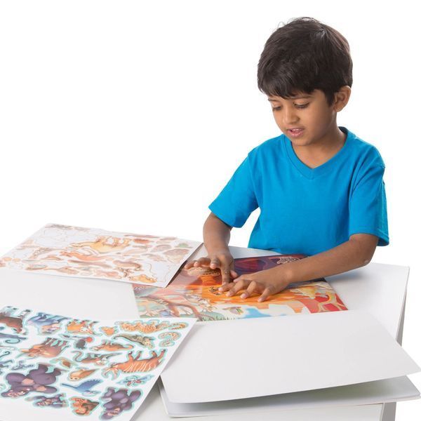 Многоразовые наклейки со сценами Melissa & Doug &laquo;Джунгли и саванна&raquo; 5 сцен и 175 наклеек MD30502 фото 9