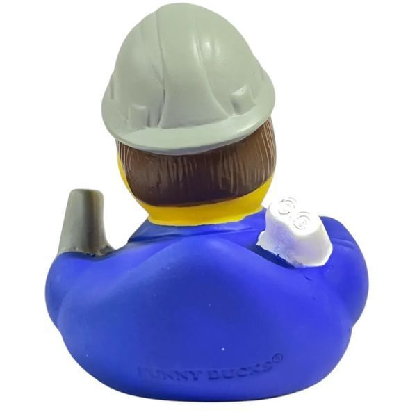 Стильна тематична гумова качечка FunnyDucks "Інженер" L1340 фото 4