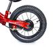 Беговел Scale Sports с надувными колесами 12 дюймов и ручным тормозом Красный фото 3