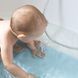 Антискользящий коврик для ванной 55х35 на присосках Babyono серый фото 5
