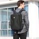 Многофункциональный городской рюкзак с отделением для ноутбука 17" Fenruien Shell XL Dark Carbon 7869 фото 4