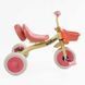 Детский трехколесный велосипед 10" Best Trike колеса EVA стальная рама световые и звуковые эффекты бежевый укр BS-41363 фото 2