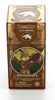 Игровой набор с животными COG Dinosaurs 16 предметов + игровая поверхность T094 фото 1