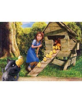 Пазли Castorland "Дороті з країни Оз: курчата" 60 елементів 32 х 23 см B-PU06239 фото 1
