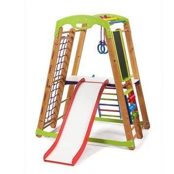 Детский спортивный уголок Кроха 2 Plus 3 SportBaby (9 элементов) фото 1