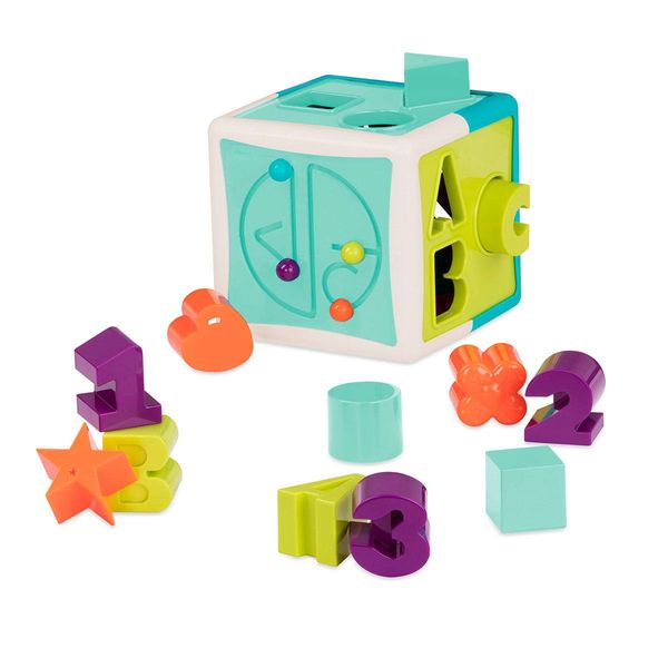 Розвиваюча дитяча іграшка сортер - Розумний Куб (12 форм) BT2577Z фото 8