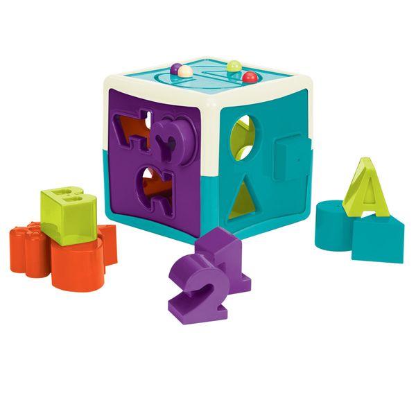 Развивающая детская игрушка сортер - Умный Куб (12 форм) BT2577Z фото 7