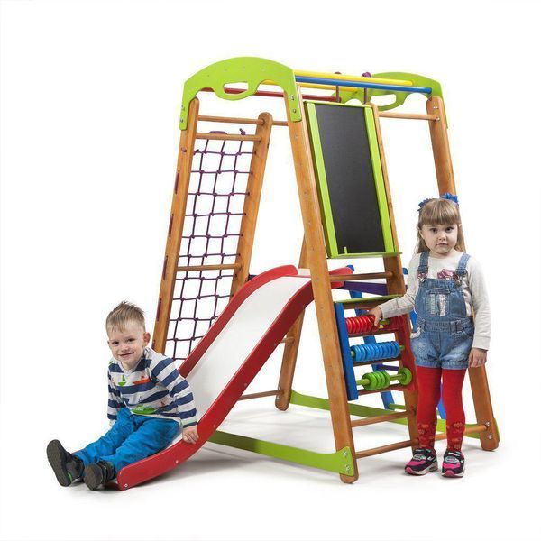 Детский спортивный уголок Кроха 2 Plus 3 SportBaby (9 элементов) фото 3