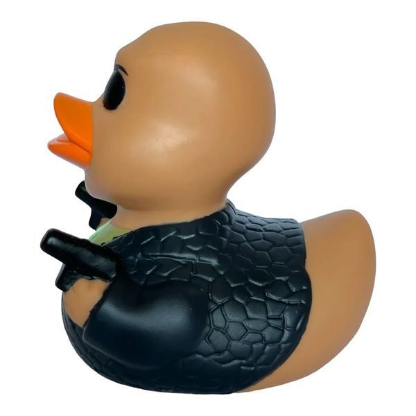 Стильна тематична гумова качечка FunnyDucks "Матриця Морфеус" L1326 фото 3
