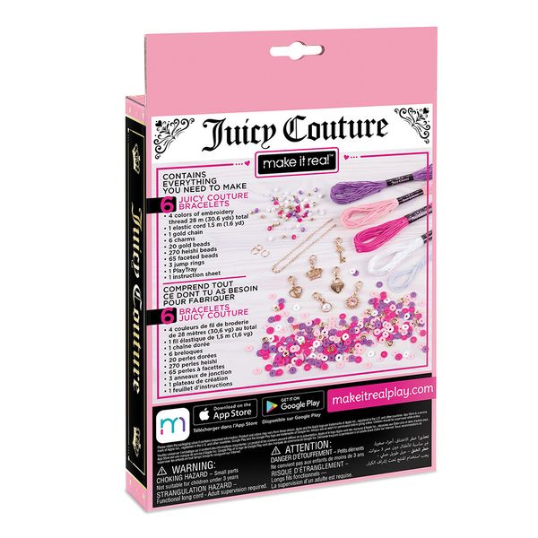 Juicy Couture: Міні набір для створення шарм-браслетів «Гламурні браслети» фото 3