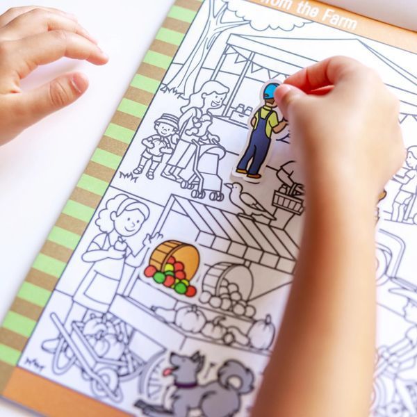 Набор стикеров с заданиями Melissa & Doug &laquo;Найди наклейку: Вокруг города&raquo; 400+ стикеров MD30150 фото 5