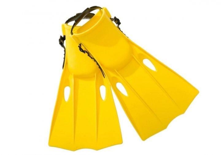 Набір для плавання Intex Майстер Клас 3в1 (ласти, маска, трубка) 37+ жовтий 55655 фото 4