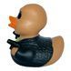 Стильна тематична гумова качечка FunnyDucks "Матриця Морфеус" L1326 фото 3