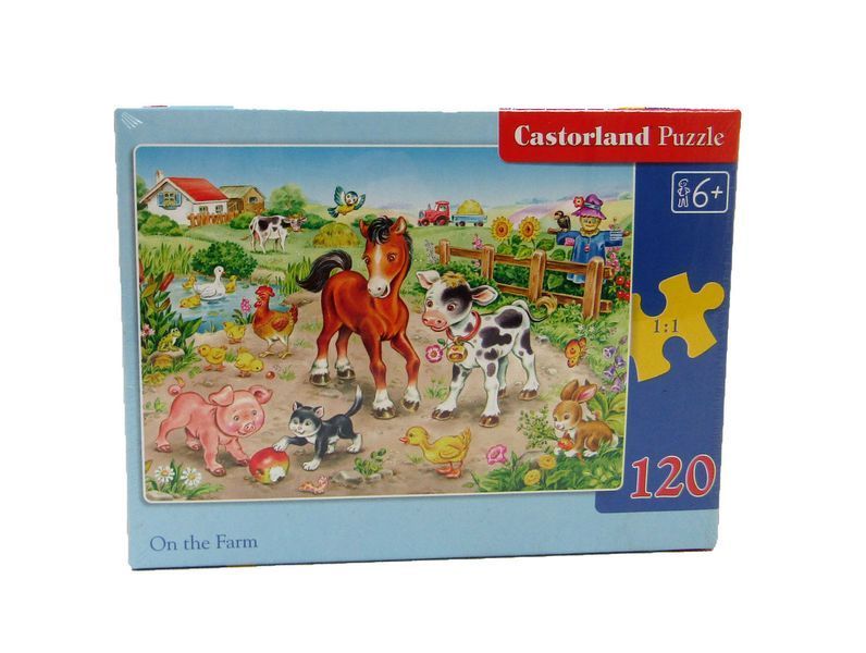 Пазли Castorland "На фермі" 120 елементів 32 х 23 см B-13197 фото 3