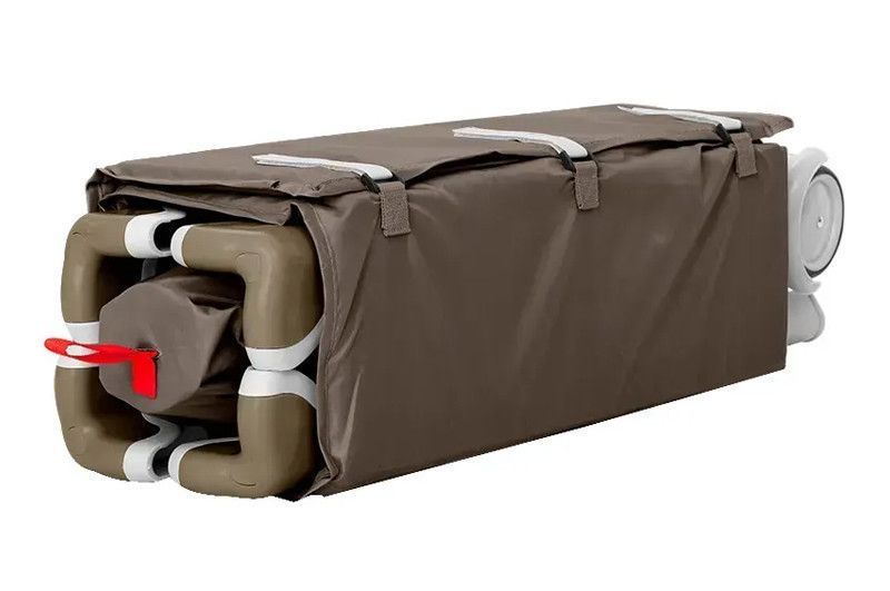 Детский игровой манеж двухуровневый CARRELLO Piccolo+ CRL-18102 Chocolate Brown фото 3