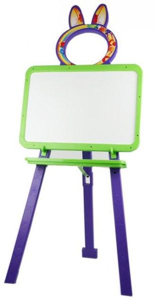 Дитячий мольберт для малювання Doloni 110-130 із аксесуарами зелено-фіолетовий 013777/6 фото 5