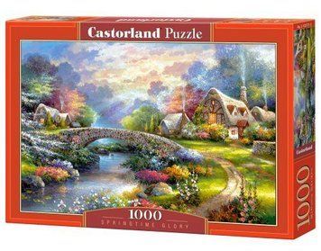 Пазлы Castorland "Весенняя деревушка" 1000 элементов 68 х 47 см С-103171 фото 1