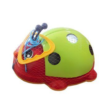 Детская ручная каталочка Kinderway "Божья коровка" салатовая KW-06-603 фото 1