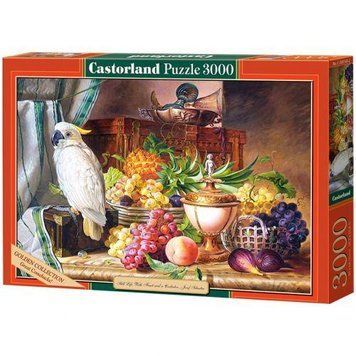 Пазли Castorland "Натюрморт з фруктами та какаду" 3000 елементів 92 х 68 см фото 1