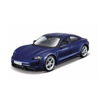 Колекційна модель автомобіля Bburago Porsche Taycan Turbo S, масштаб 1:24, синій 18-21098 фото 1