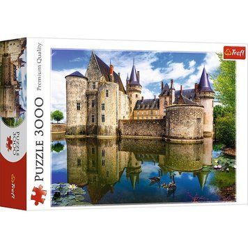 Пазлы Trefl "Замок в Сюли-сюр-Луар. Франция" 3000 элементов 116х85 см 33075 фото 1