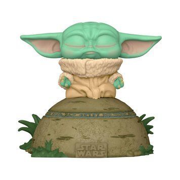 FUNKO POP! DELUXE Игровая фигурка серии "Мандалорец" - Малыш использует силу (свет, звук) фото 1