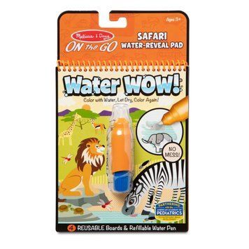 Волшебная водная раскраска Water WOW "Сафари" Melissa & Doug MD9441 фото 1