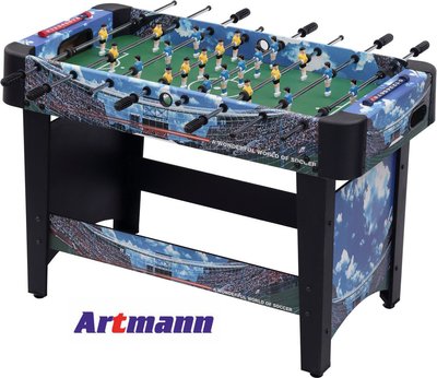 Ігровий стіл "Настільний футбол ATHLETIC" на штангах з рахунками дерев'яний з ніжками 120х61 см фото 1