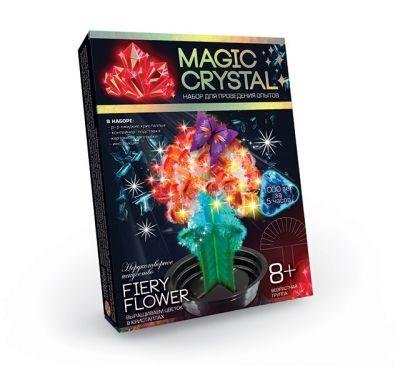 Набір для проведення дослідів Danko Toys Magic Crystal: Вогненна квітка (рус) ОМС-01-08 фото 1