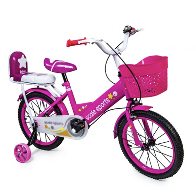 Велосипед дитячий двоколісний 16" Scale Sports T15 рожевий фото 1