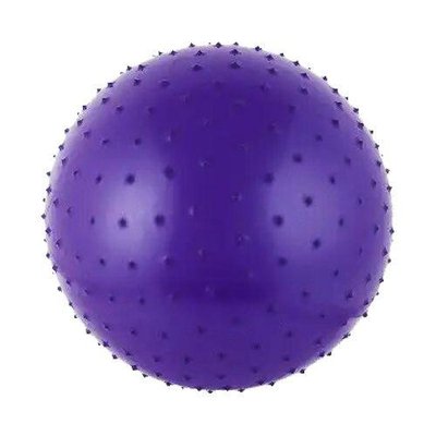 М'яч для фітнесу з шипами (фітбол) Gymnastic 75 см фіолетовий CO1006 фото 1