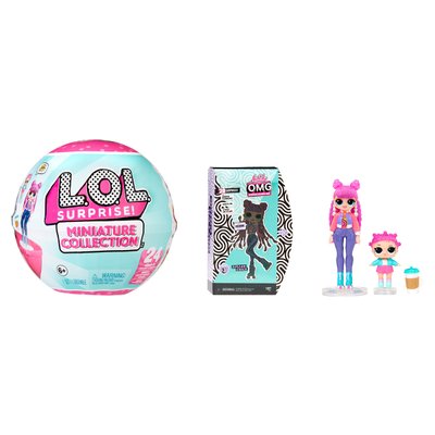 L.O.L. SURPRISE! Игровой набор - сюрприз с куклами в яйце серии "Miniature Collection" с аксессуарами фото 1