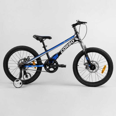 Велосипед подростковый двухколёсный 20" Corso Speedline черно-синий MG-64713 фото 1