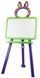 Дитячий мольберт для малювання Doloni 110-130 із аксесуарами зелено-фіолетовий 013777/6 фото 5