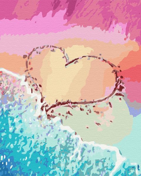 Картина за номерами BrushMe "Любов на узбережжі" 40х50см BS35787 фото 1