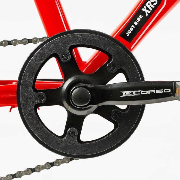 Велосипед подростковый двухколёсный 20" CORSO Spirit 7 скоростей стальная рама 12" красный TK - 20697 фото 5