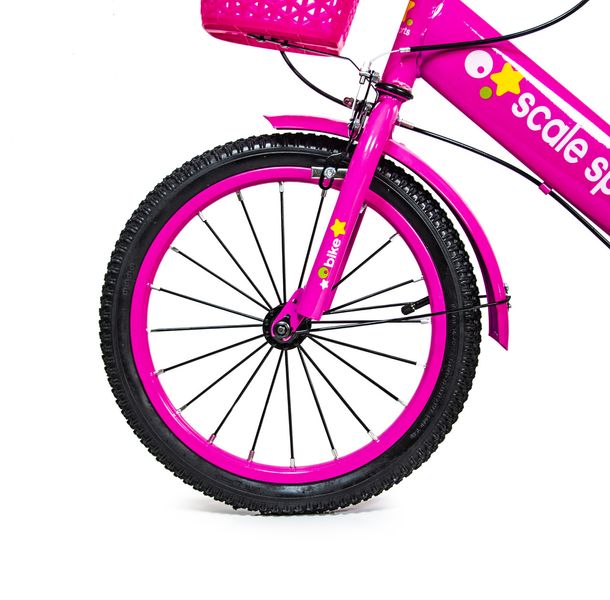 Велосипед детский двухколёсный 16" Scale Sports T15 розовый фото 4
