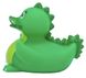 Стильна тематична гумова качечка FunnyDucks "Зелений динозавр" L1315 фото 3
