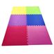 М'яке ігрове покриття для підлоги EVA 51х51х1см Малюк Тia-sport рожевий фото 2
