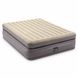 Велюровий надувний матрац для відпочинку та сну Intex подвійний з електронасосом 152х203х51 см 64164 фото 2