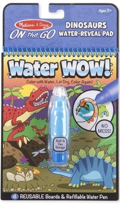 Волшебная водная раскраска Water WOW "Динозавры" Melissa & Doug MD19315 фото 1