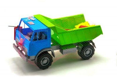 Игрушечный грузовик с песочным набором Орион 36 см синий 471 фото 1