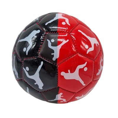 Футбольний м'яч дитячий №2 Bambi PVC діаметр 15 см Червоний C 44734 фото 1