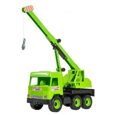 Іграшковий автокран Wader Middle truck 43 см зелений 39483 фото 1