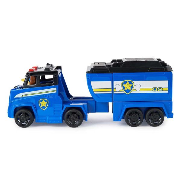 Щенячий патруль: Большой спасательный автомобиль - трансформер с Гонщиком серия Большие грузовики фото 2