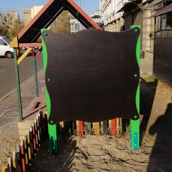 Дошка для малювання для дитячого ігрового майданчика Kidigo одинарна 120х12х162см фото 8